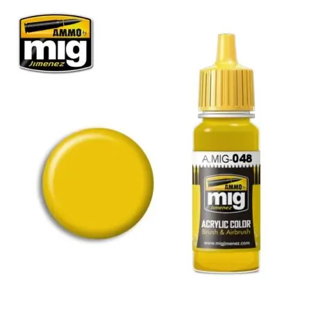 Color acrílico Amarillo A.MIG-0048