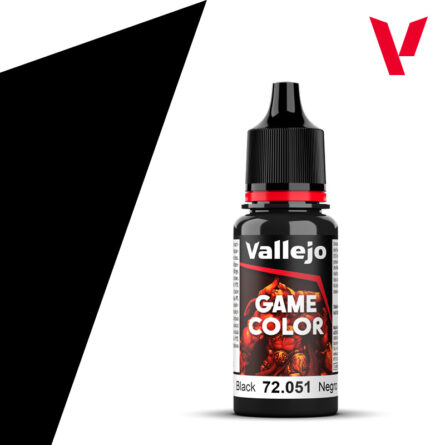 Negro 72051 Game Color Vallejo