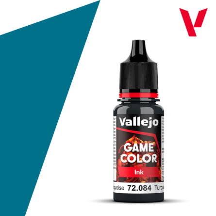 Dark Turquoise Ink 72084 Game Color Vallejo