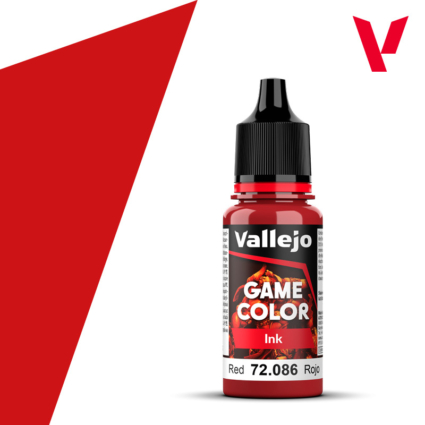 Rojo 72086 Game Color Ink Vallejo