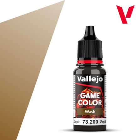 Sepia Wash 73200 Game Color Vallejo