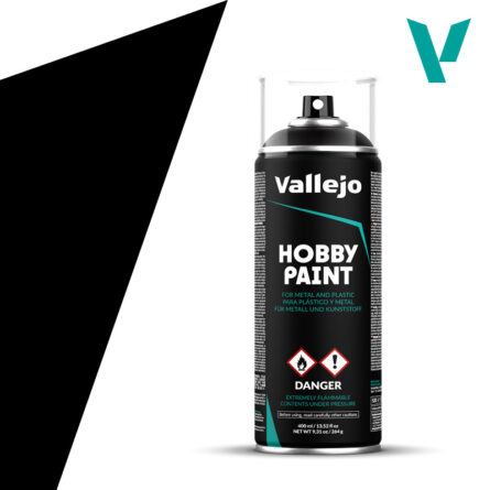 Vallejo Black Primer Spray