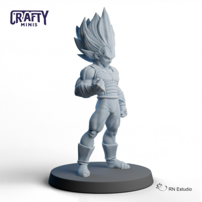 Vegeta lateral derecho