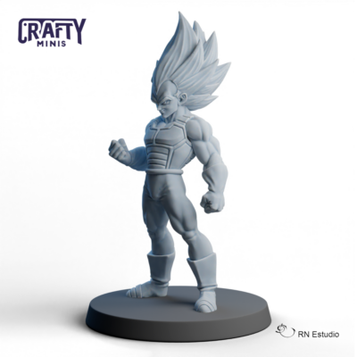 Vegeta lateral izquierdo