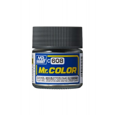 N4 Gris Oscuro 2705 Mr. Color C-608