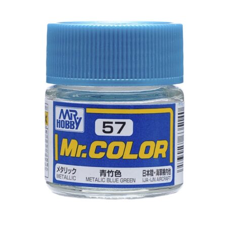 Verde Azul Metálico Mr. Color C-057