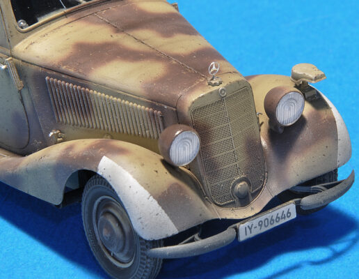 Mercedes-Benz Type 170V Cabrio Saloon - MiniArt 1:35 7