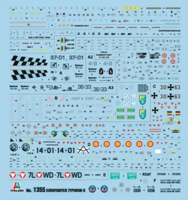 Eurofighter 2000 Typhoon - Italeri 1:72 3