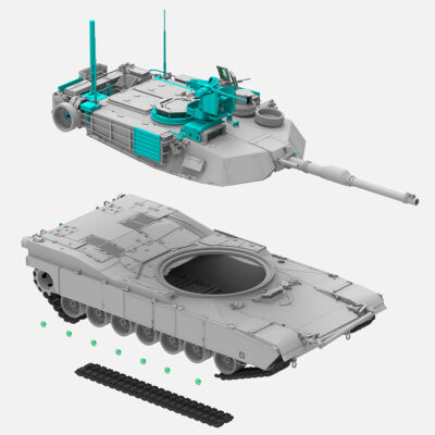 M1A2 SEP V2 Abrams - Ryefield Models 1:35 3