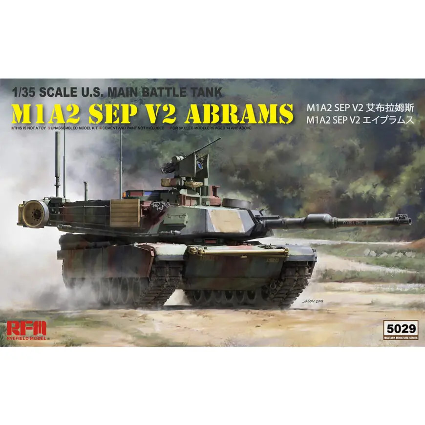 M1A2 SEP V2 Abrams - Ryefield Models 1:35