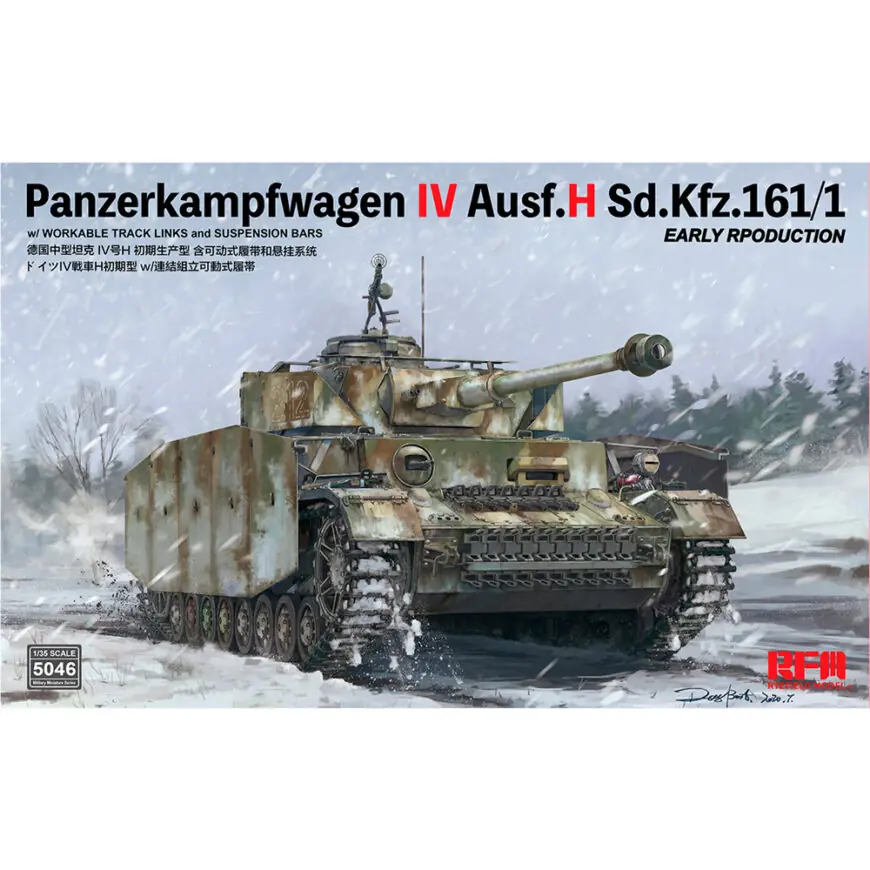 Sd.Kfz.161/1 Panzerkampfwagen IV Ausf. H - Ryefield Models 1:35