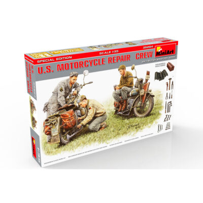 U.S. Motorcycle Repair Crew - MiniArt 1:35