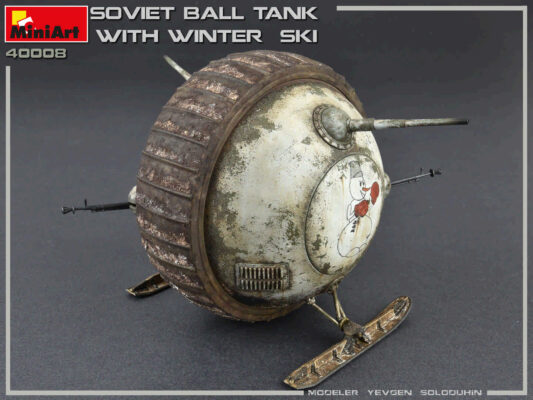 Soviet Ball Tank with Winter Ski - MiniArt 1:35 3