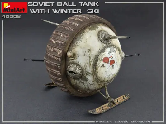 Soviet Ball Tank with Winter Ski - MiniArt 1:35 2