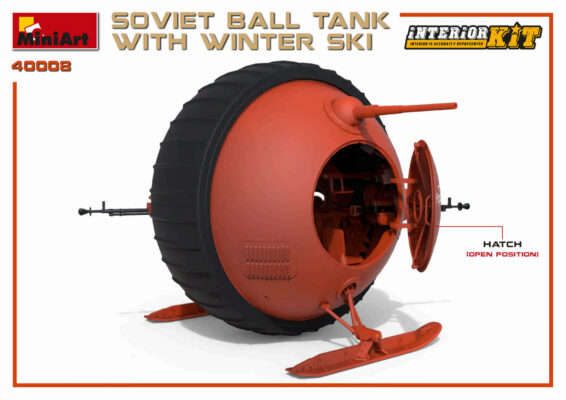 Soviet Ball Tank with Winter Ski - MiniArt 1:35 7