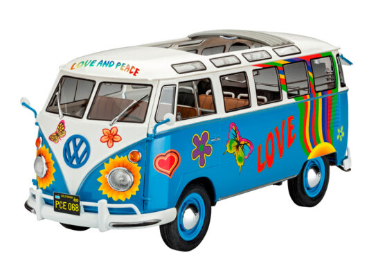 VW T1 Samba Bus Flower Power 2