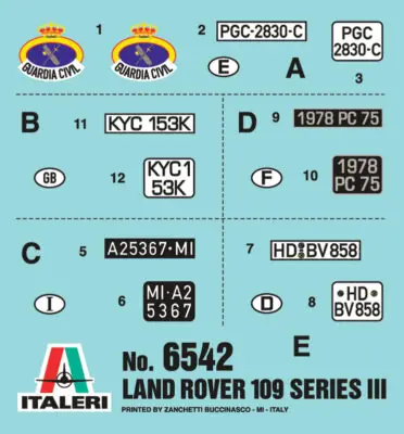 LAND ROVER SERIES III 109 "Guardia Civil" - Italeri 1:35 3