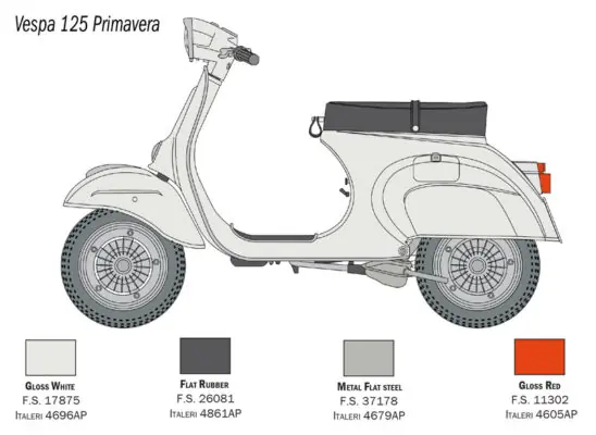 Vespa 125 Primavera - 1:9 3