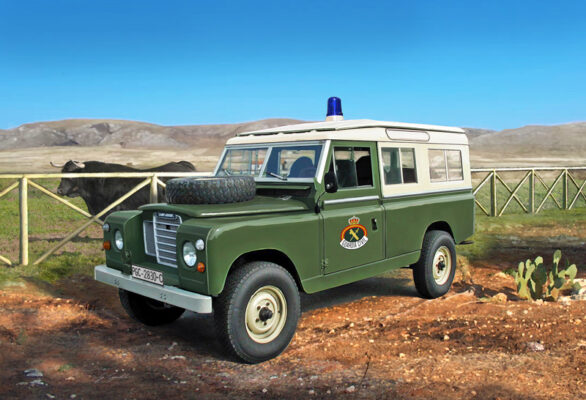 LAND ROVER SERIES III 109 "Guardia Civil" - Italeri 1:35 2