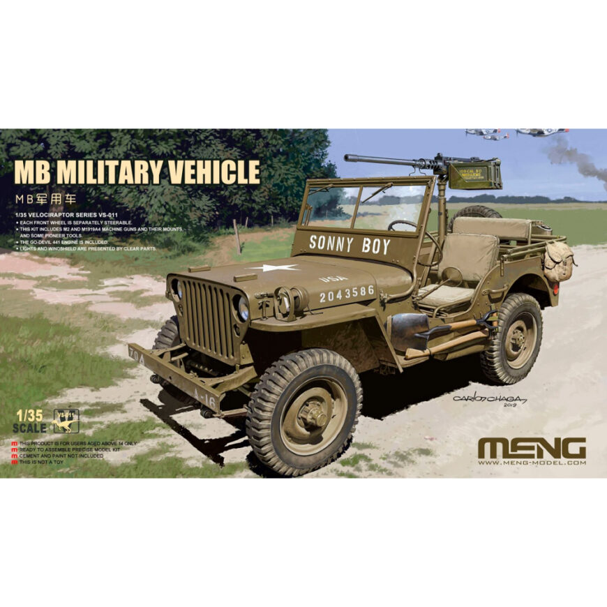 MB Military Vehicle - Meng Model 1:35