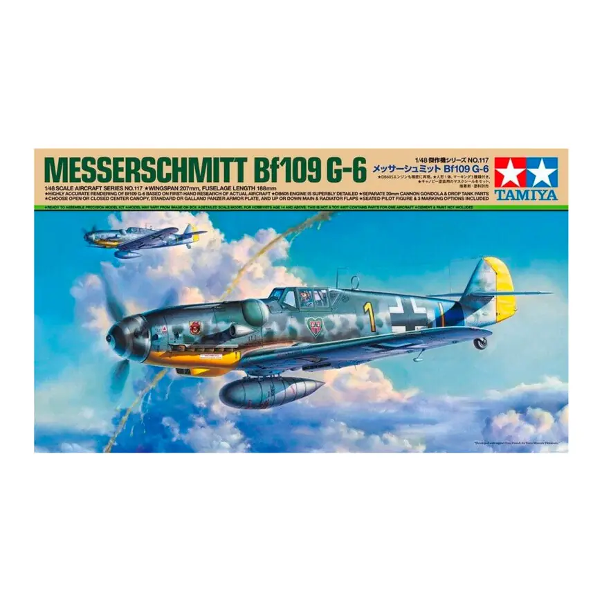 Messerschmitt BF109 G-6 - Tamiya 1:48