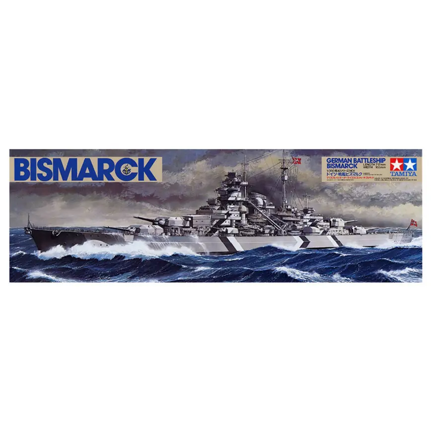 Acorazado Bismarck - Tamiya 1:350