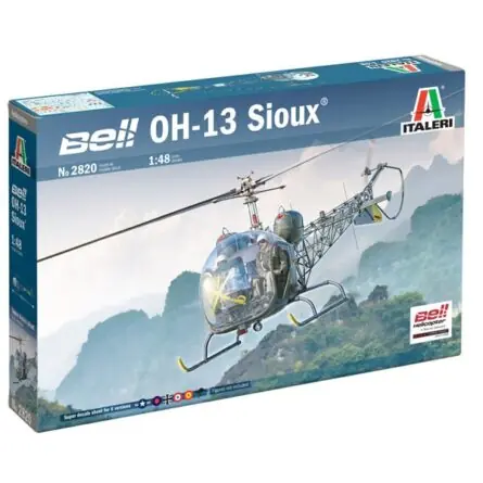 Helicóptero OH-13 Sioux - Italeri 1:48