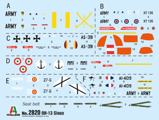 Helicóptero OH-13 Sioux - Italeri 1:48 3