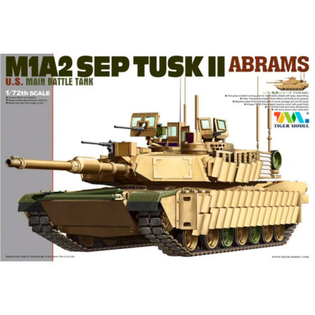 M1A2 SEP TUSK II Abrams - Tiger Model 1:72