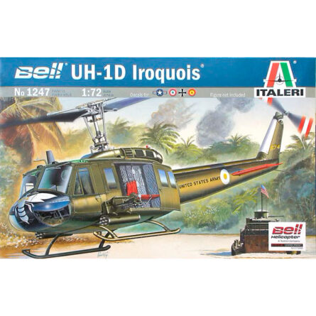 Helicóptero UH-1D Iroquois - Italeri 1:72