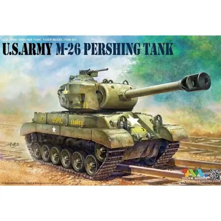 U.S. Army M-26 Pershing Cute Tank - Tiger Model 1:egg