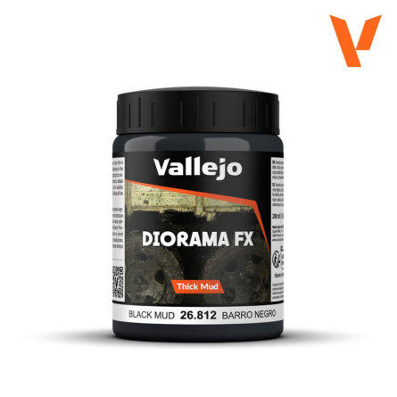 Vallejo Diorama FX – Barro Negro Denso (26812)