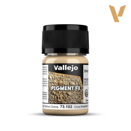 Pigmento Ocre Amarillo Claro Vallejo 73102