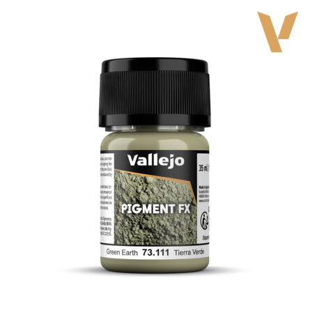 Pigmento Tierra Verde Vallejo 73111