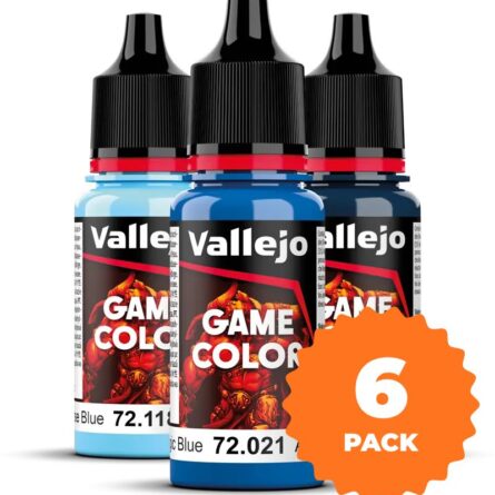 Pack 6 Game Color Vallejo con descuento