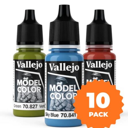 Pack 10 Model Color Vallejo con descuento