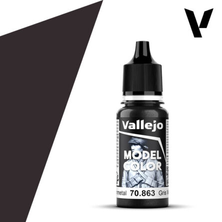 Vallejo Model Color 70863 Gris Metalizado