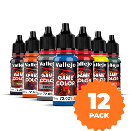 Pack 12 Game Color Vallejo con descuento