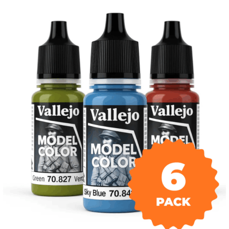 Pack 6 Model Color Vallejo con descuento