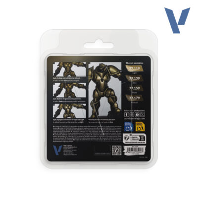 Vallejo True Metallic Metal Metal Envejecido 77258 Set TMM 2