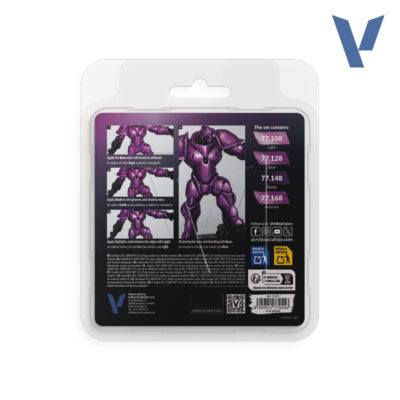 Vallejo True Metallic Metal Púrpura Amatista 77255 Set TMM 2