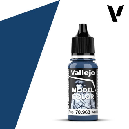 Vallejo Model Color 70963 Azul Medio – Pintura Acrílica