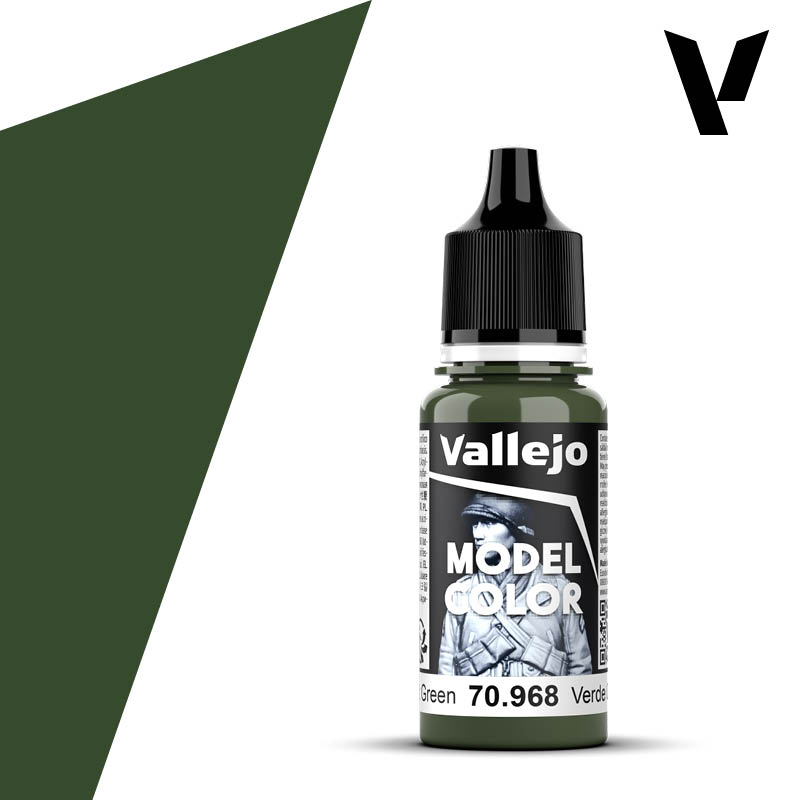 Vallejo Model Color 70968 Verde Oliva Oscuro – Pintura Acrílica