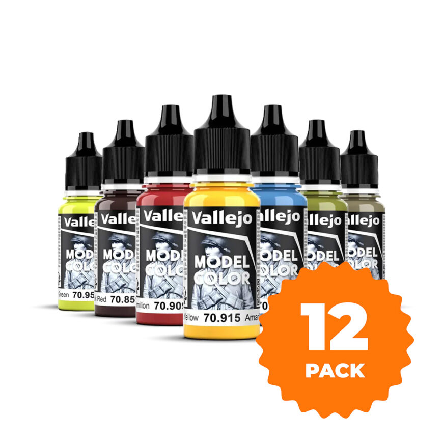 Pack 12 Model Color Vallejo con descuento