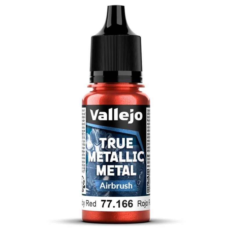 Vallejo TMM Rojo Rubí 77166 – Pintura Metálica