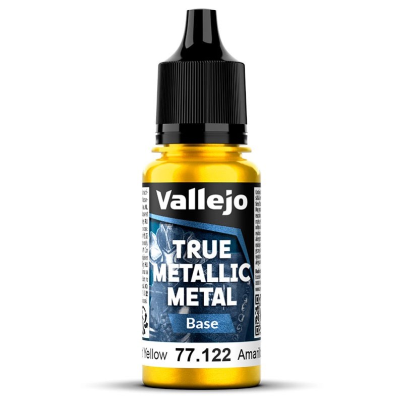 Vallejo TMM Amarillo Radiante 77122 – Pintura Metálica