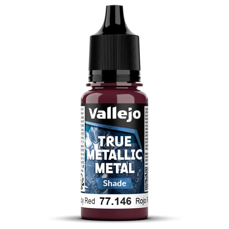 Vallejo TMM Rojo Rubí 77146 – Pintura Metálica