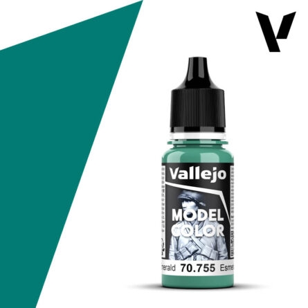 Vallejo Model Color 70755 Light Emerald - Peinture acrylique