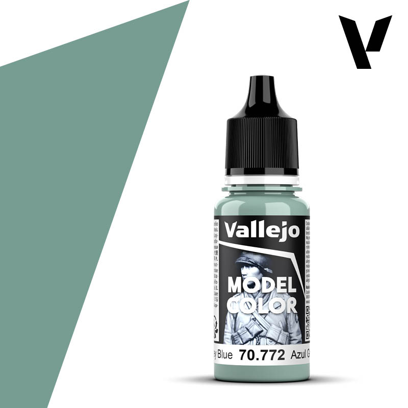 Vallejo Model Color 70772 Medium Grey Blue - Peinture acrylique