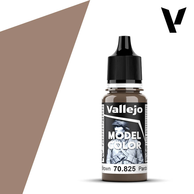 Vallejo Model Color 70825 Pale Brown - Peinture acrylique